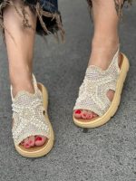 صندل گیپوری مرواریدی 32462 - تصویر 5