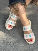 صندل دیور گلدار 32483 - تصویر 2