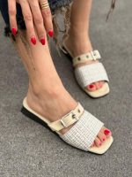 صندل سگکی برزنتی 32497 - تصویر 9