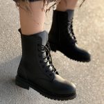 بوت بغل زیپ مات 31189