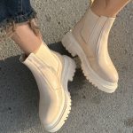 بوت pink  بغل کش چرم 31134