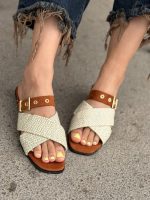 صندل ضربدری سگکی 32567 - تصویر 3