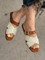 صندل ضربدری سگکی 32567 - تصویر 2