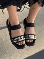 صندل سنتی مخمل 32588 - تصویر 7