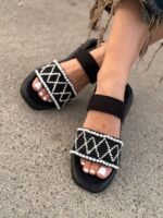 صندل سنتی مخمل 32588 - تصویر 18