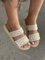 صندل فشن طرحدار 32885 - تصویر 8