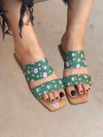 صندل گلدار 32707 - تصویر 7