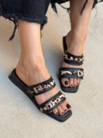 صندل دوبند پلنگی 32719