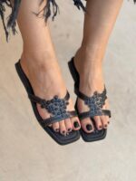 صندل سه بند گلدار 32711 - تصویر 5