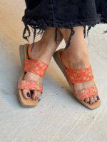 صندل گل ترمه 32738 - تصویر 3