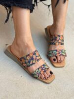 صندل گل ترمه 32738 - تصویر 4