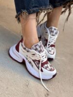 کتونی فشن طرحدار 32826 - تصویر 2