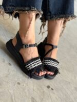 صندل بند بافت سگکی 32877 - تصویر 29