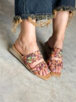 صندل گل ترمه 32738 - تصویر 15