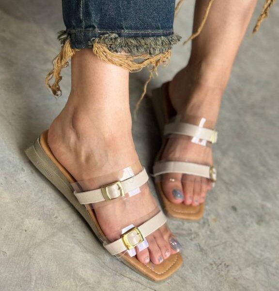 صندل دو سگک طلقی 32912