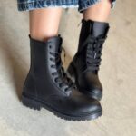 بوت ساده بغل زیپ 32927