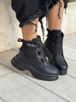 بوت کاپشنی تک چسب 32981 - تصویر 3