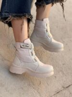 بوت کاپشنی تک چسب 32981 - تصویر 7