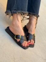 صندل ضربدری سگک دار 33026 - تصویر 3