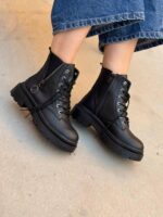 بوت بغل کش زیپ 33053 - تصویر 3