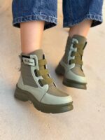 بوت کاپشنی تک چسب 32981 - تصویر 8