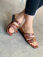 صندل سه بند دو سگک 33027 - تصویر 6