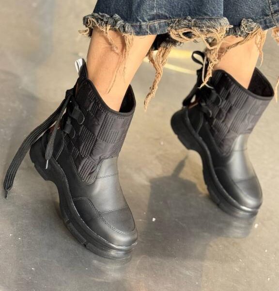 بوت کاپشنی پشت بندی 33051