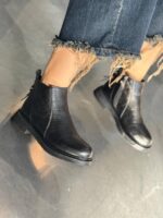 نیم بوت بغل زیپ 33064 - تصویر 2