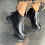 نیم بوت بغل زیپ 33064