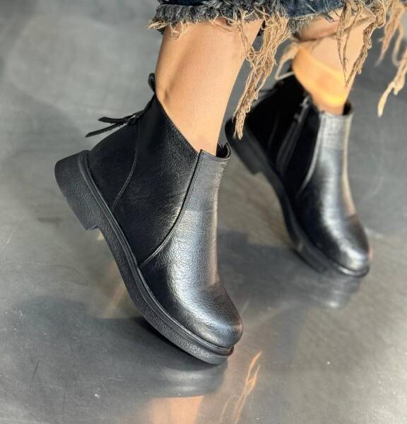 نیم بوت بغل زیپ 33064