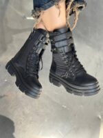 بوت کاپشنی دوزیپ 33073 - تصویر 2