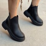 بوت بغل زیپ سوسماری 33107