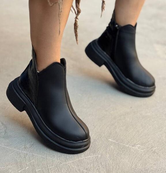 بوت بغل زیپ سوسماری 33107