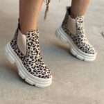 بوت ساق کش پلنگی 33104