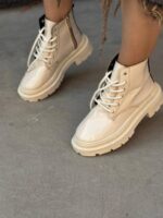 بوت بغل زیپ یراق 33087 - تصویر 5