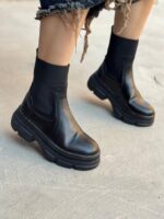 بوت ساق کش مات 33113 - تصویر 2