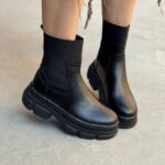 بوت ساق کش مات 33113