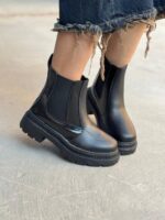 بوت بغل کش ورنی 33098 - تصویر 2