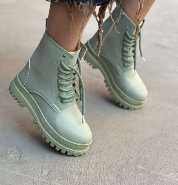 بوت بغل زیپ آبرنگی 33088