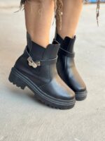 بوت ساق کش کمربندی 33099 - تصویر 2