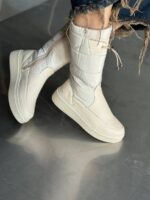 بوت کاپشنی ساق بلند 33106 - تصویر 2