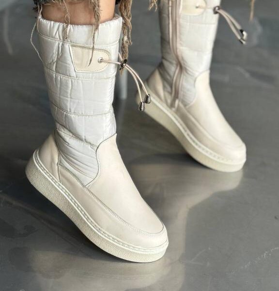 بوت کاپشنی ساق بلند 33106