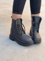 نیم بوت ساده 33125 - تصویر 2