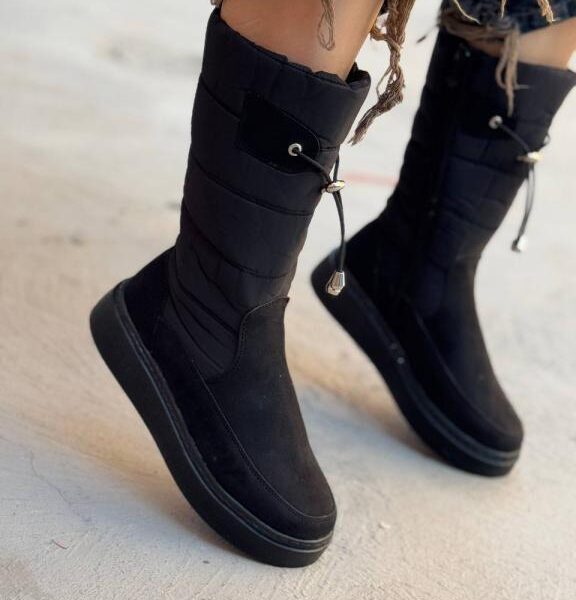 بوت کاپشنی ساق بلند 33136