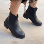 بوت ساق کش ساده 33141