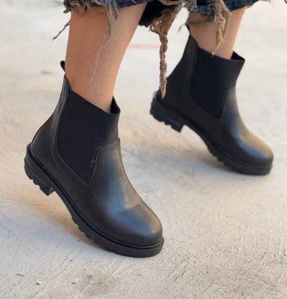 بوت ساق کش ساده 33141