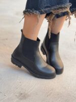 بوت ساق کش ساده 33141 - تصویر 2