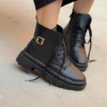 بوت تک سگک بغل زیپ 33163