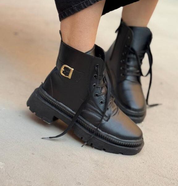 بوت تک سگک بغل زیپ 33163