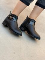 نیم بوت لدرفشن 33180 - تصویر 2